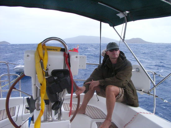 Skipper Sven hat (hoffentlich) alles im Griff??!!