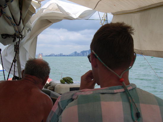 Perfekt in der Fahrrinne ...