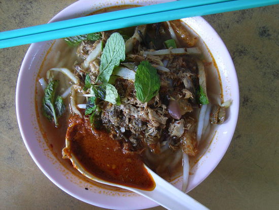 LAKSA PENANG. 
Ein Traum von Fischsuppe!!!