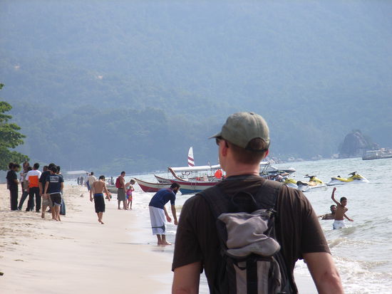 ... oder einfach zu Fuss ...