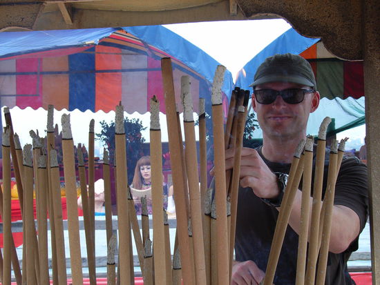 ... und die werden auch gleich angezündet!