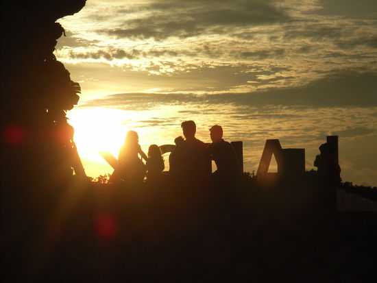 Sunset unter dem Adler