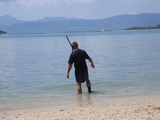 Ed geht schnorcheln!