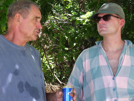 Franzl und Sven trinken ein TIGER solange es noch kalt ist!!!