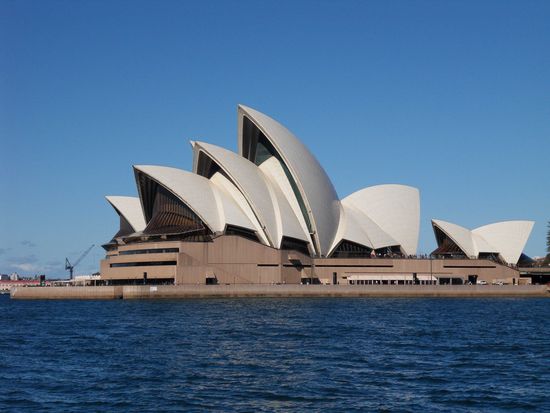 Und das ist sie SYDNEY OPERA
