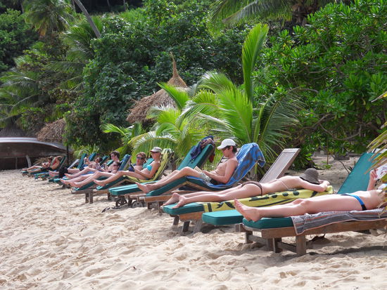 ... und sind auch gleich wieder voll besetzt!