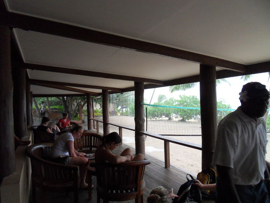 Abhängen, lesen, warten ...