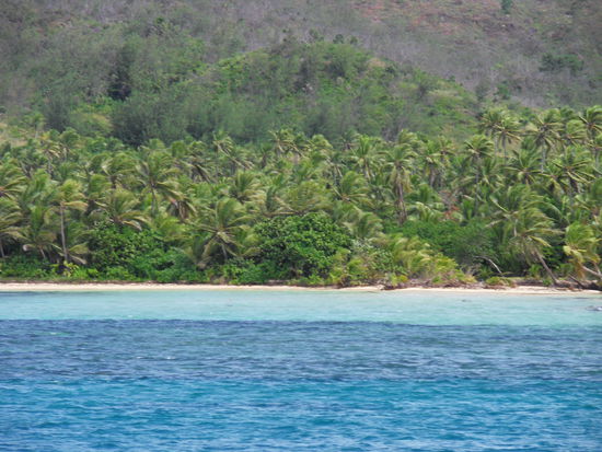 Die Gegend sieht recht einladend aus ...