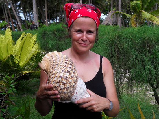 "Kleines" Fundstück im weitläufigen Garten von Otto &amp; Funny.