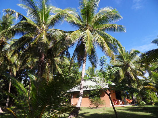 Gefunden! Unser Bungalow für die nächsten drei Tage.