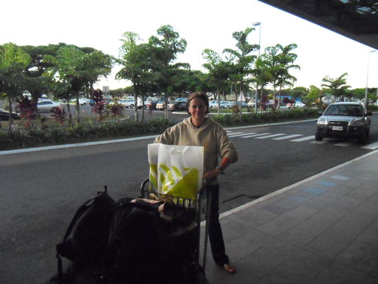 ANGEKOMMEN. EINCHECKEN. Und dann ...