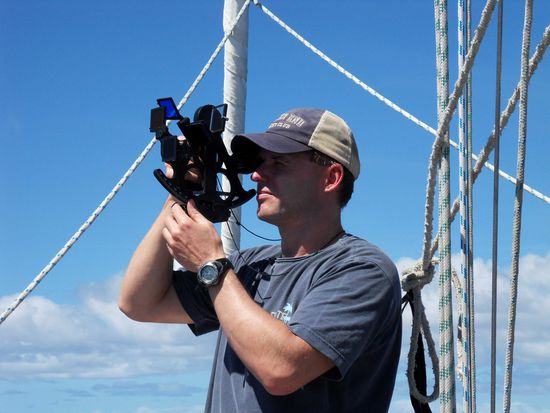 Standortbestimmung nach der Hoehen-Differenzmethode