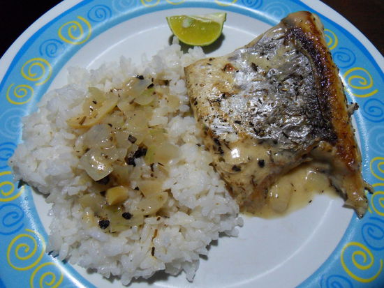 Und das ist, was vom Sushi übrig blieb,  best fish ever - sooo lecker!!!