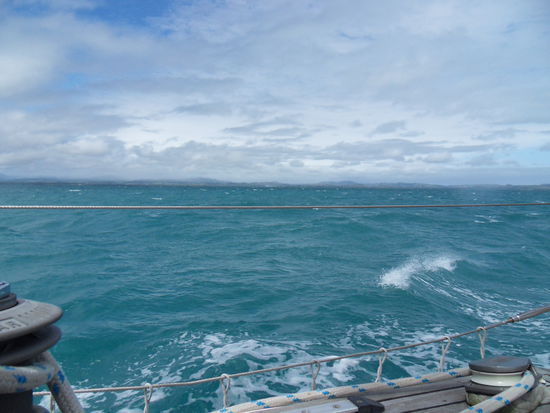 Aber BEWEGT ist das Wasser auch hier!!!