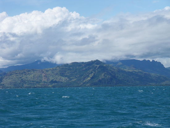 Das Riff ist passiert - und der Anblick kann sich schon mal sehen lassen.