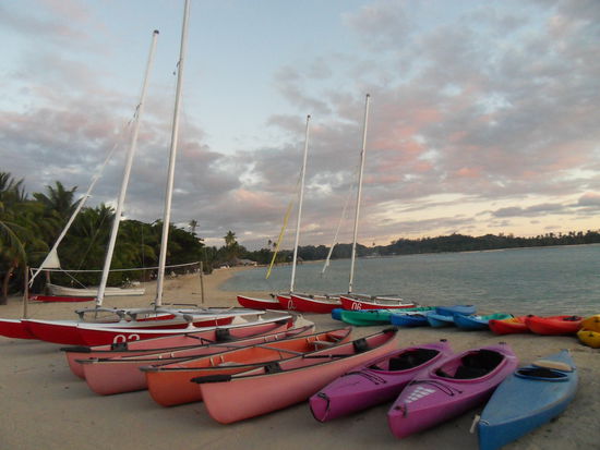 Sportangebot. Allerdings gibt´s mal wieder kein Trapez für die Cats, naja, scheint kein Cat-Hotspot zu sein ...