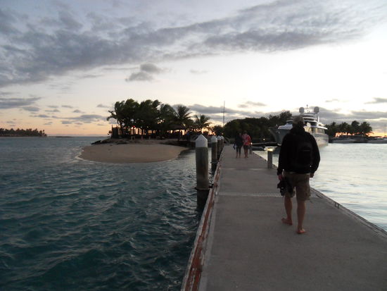 Auf dem Weg in die Kneipe.