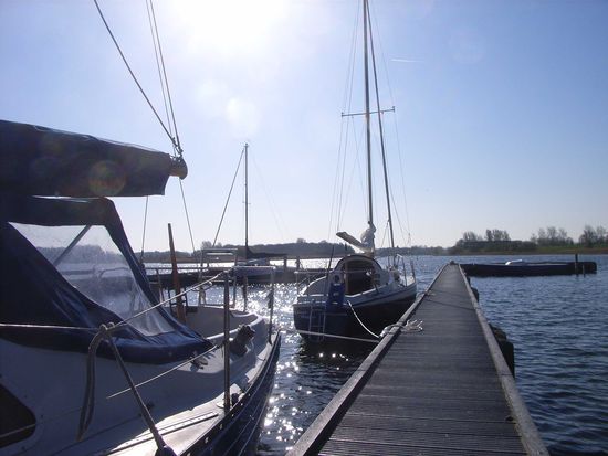 Noch ist es windstill, aber das ändert sich bestimmt!!!