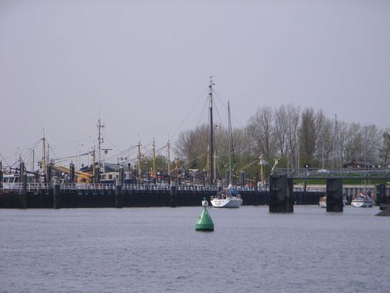 Schleuse ins Greveinger Meer.