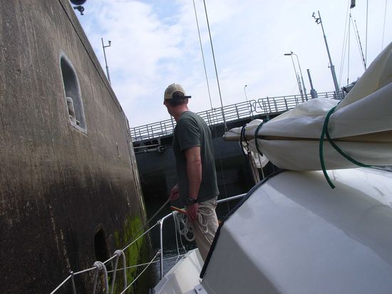 Wann geht die Brücke endlich rauf???