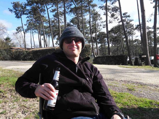 Unser "Heim" für diese Nacht steht - da können wir uns direkt dem gemütlichen Teil des Abends widmen. 