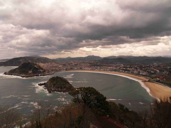 Blick auf "La Concha" - grandios!