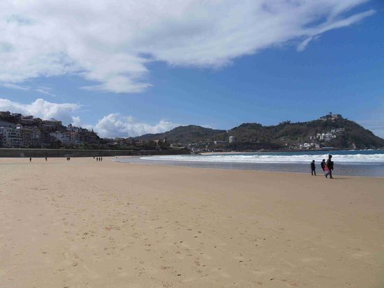 Strandansicht - La Concha 