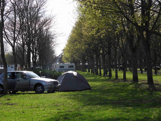 Im August platzt hier sicher alles aus allen Nähten, aber jetzt ist´s super, viel Platz!!! 