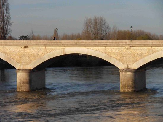 Über die Brücke wieder zurück zum Camping!!!
