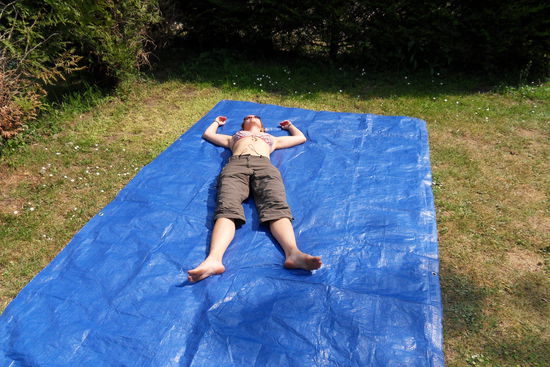 Hier kommt unser Zelt hin!!!