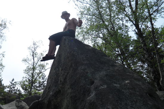 ... und schaffen es bis nach oben!!!