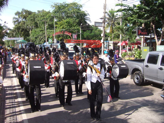 Parade zu Ehren Buddha`s in Pattaya