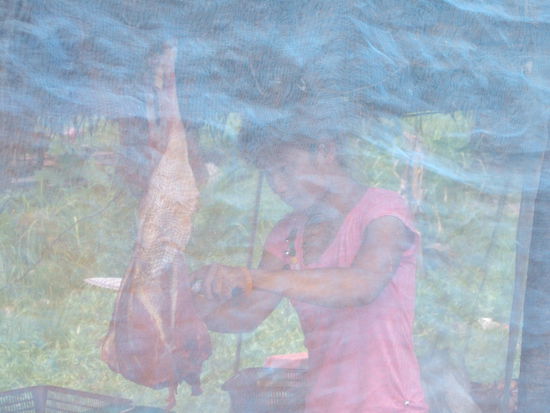 Einkauf auf dem Markt.