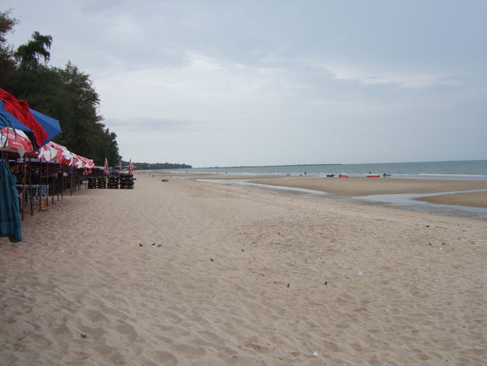 Der Strand von Cha-Am.