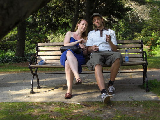 ...und zu guter letzt, die Franzoesin Kat und ich...