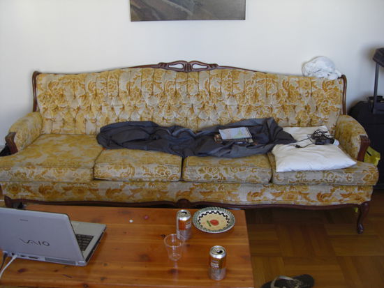 ...und meine Couch