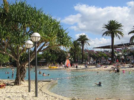 Southbank (der kunstliche Strand mitten in der Stadt)
