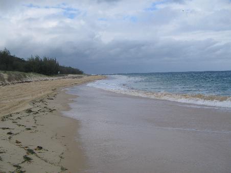 Der Highway am Strand