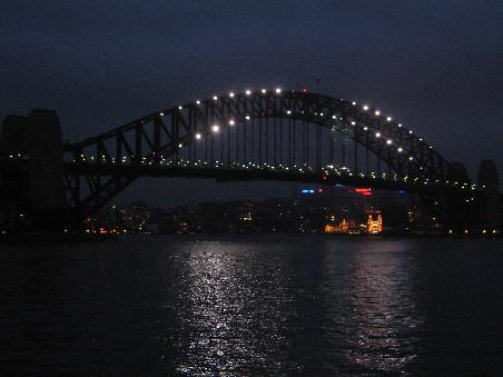 Harbour Bridge bei Nacht