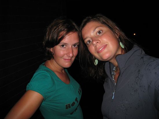 ein Erinnerungsfoto an Jeannines Geburtstagsabend