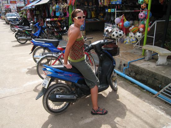 Sandra das Bikergirl 