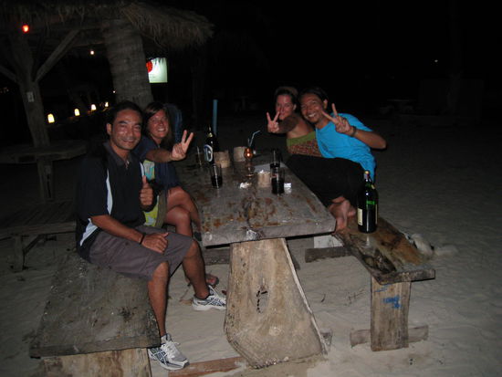 So feierten wir den 30. Geburtstag vom Typ rechts im Bilde! Hatten einen Riesenspass... 