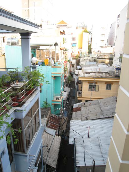 Aussicht ueber die Daecher...