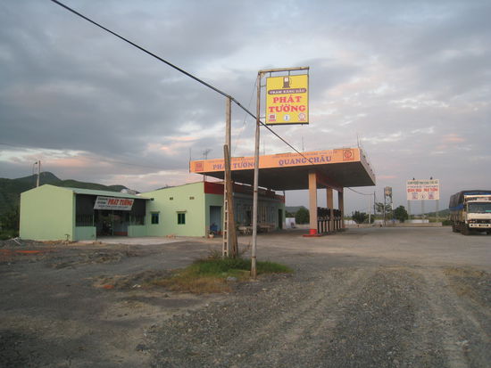 der Schauplatz welcher fuer manche Leute zu einem Desaster fuehrte...