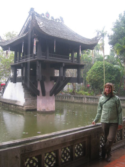 im Hoh Chi Minh Mausoleum Komplex
