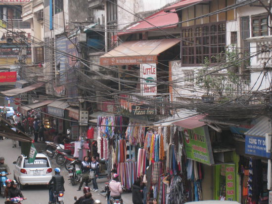 hektisches Treiben...