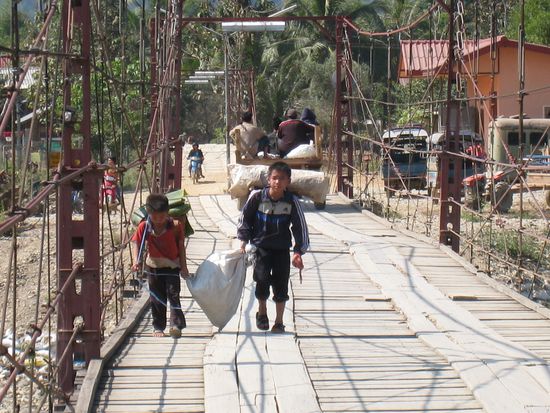 Um diese Bruecke zu ueberqueren musste man "sage und schreibe" 25Rp. bezahlen!!!