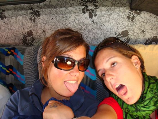 Ein Schnappschuss aus dem Horrorbus!