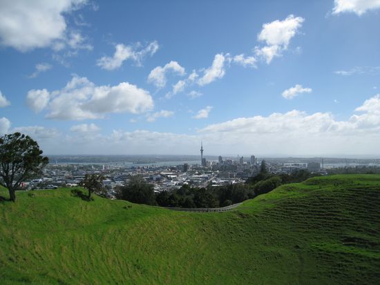 Auf dem Mt. Eden...