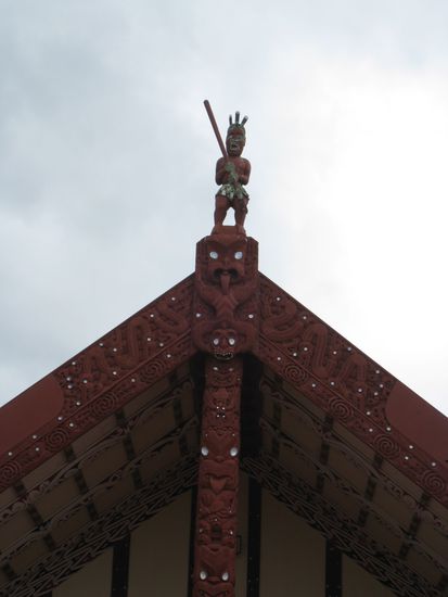 im Maori-Doerfchen...